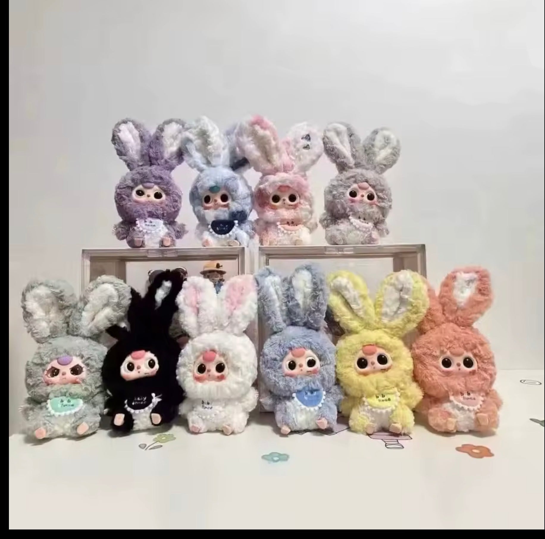 New Genuine Baby Three Lily V1 Rabbit Little Town Series Plush Blind Box