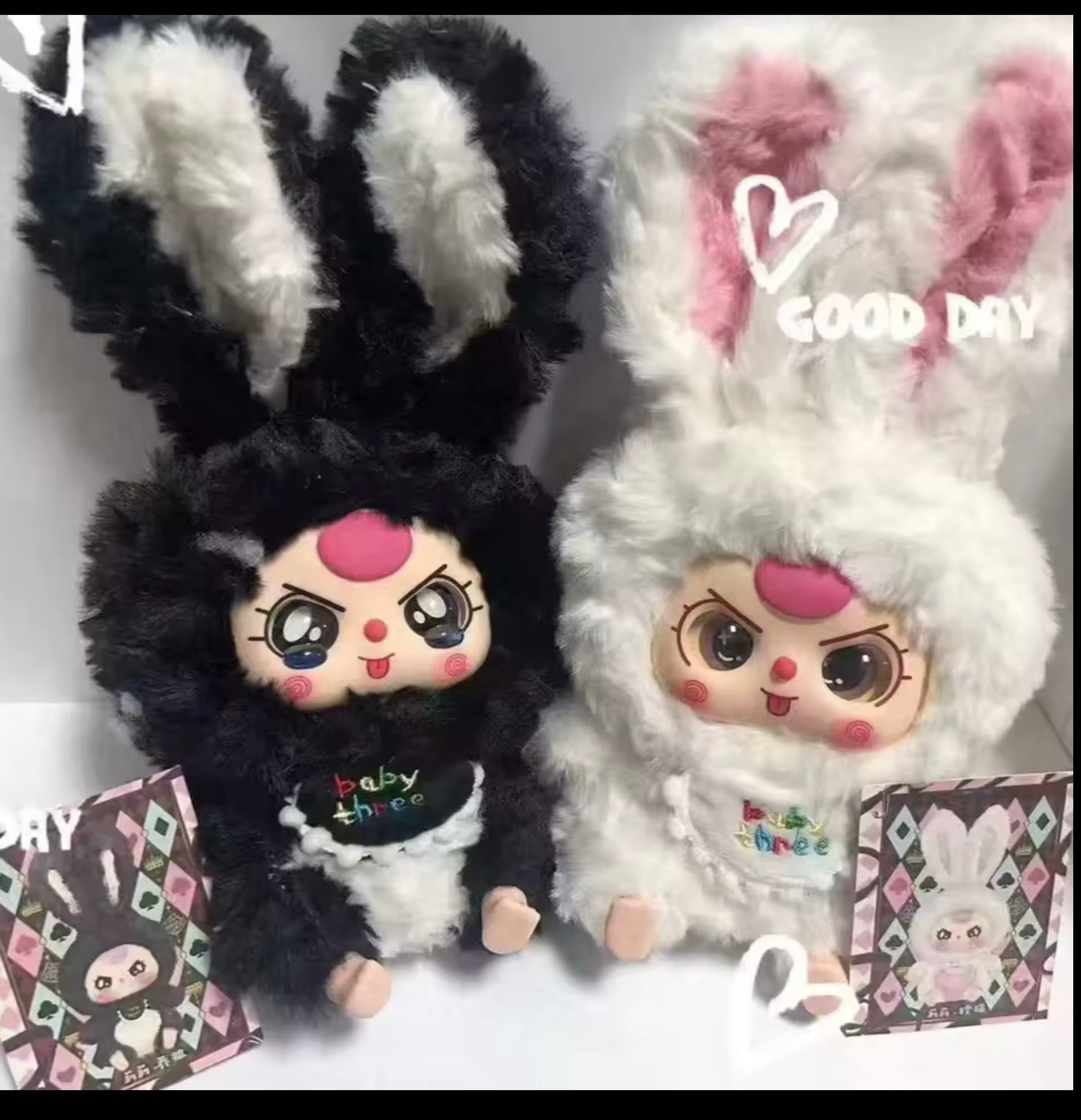 New Genuine Baby Three Lily V1 Rabbit Little Town Series Plush Blind Box