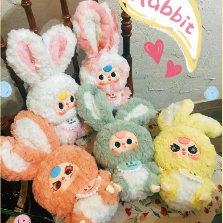 New Genuine Baby Three Lily V1 Rabbit Little Town Series Plush Blind Box