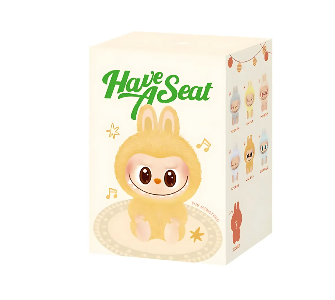 THE MONSTERS Have a Seat Series-vinyl plush pendant Blind Box