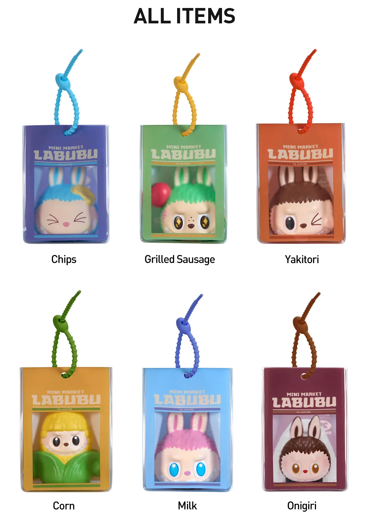 THE MONSTERS Wacky Mart Series-Pinch Pendant Blind Box