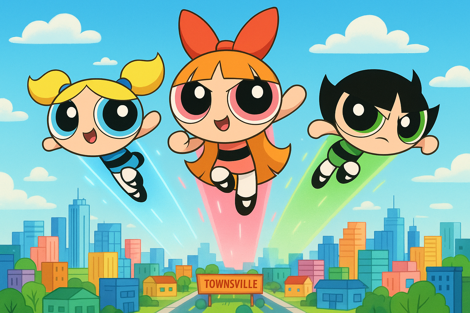 The Powerpuff Girls