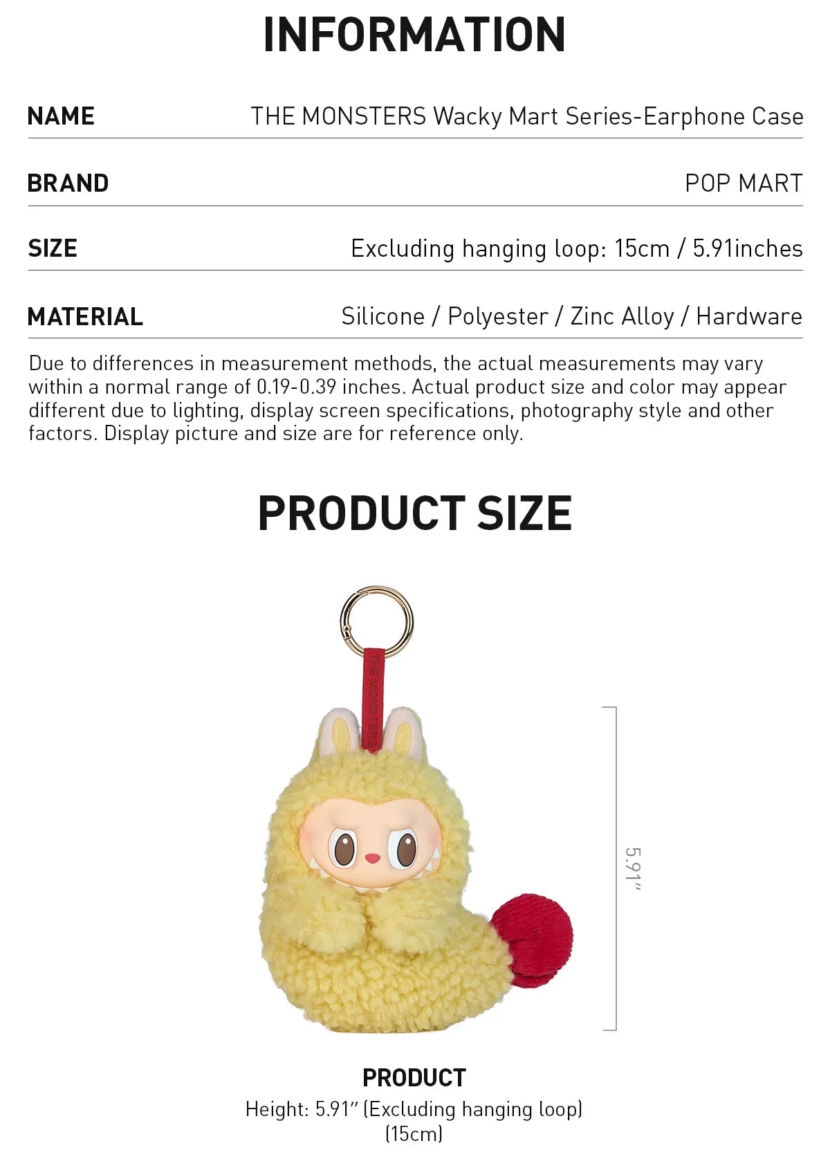 High Quality Monsters Wacky Mart Series Shrimp Earphone Case