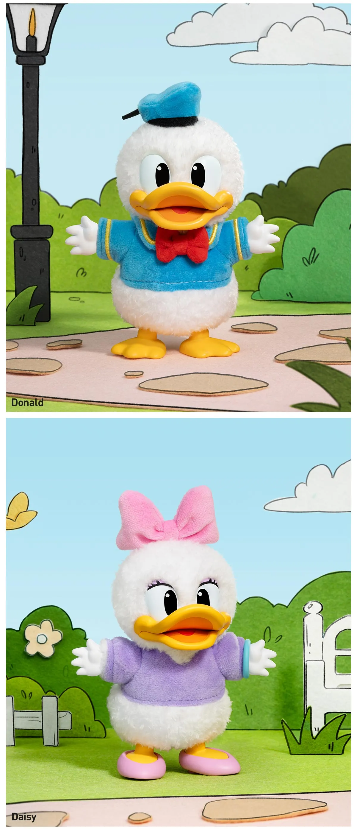 MICKEY FAMILY Cute Together Series- Plush Pendant