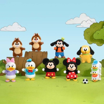 MICKEY FAMILY Cute Together Series- Plush Pendant