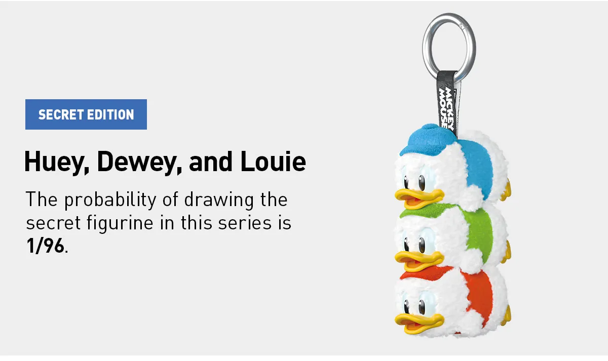 MICKEY FAMILY Cute Together Series- Plush Pendant