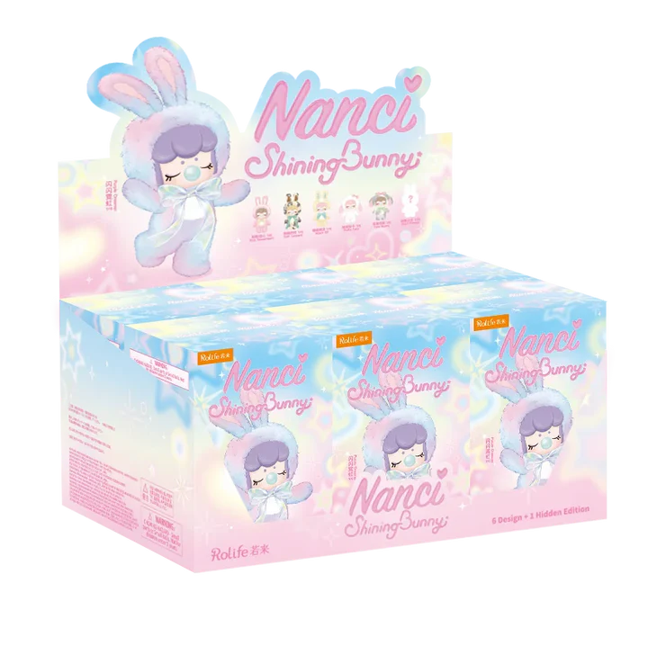 NANCI SHINNING BUNNY series Vinyl plush pendant  Series-Blind Box