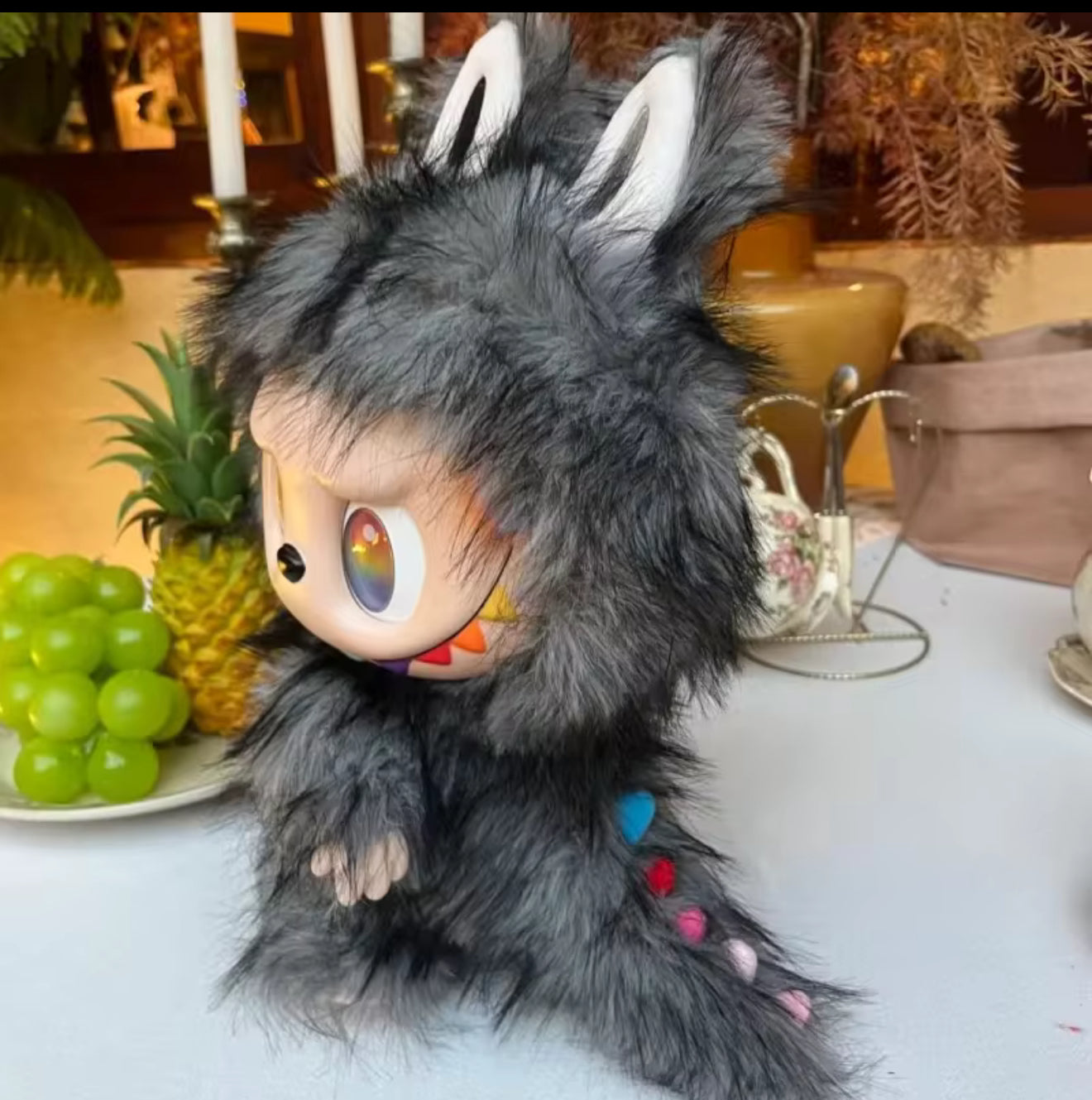Custom High Qualtiy 1:1 New 38cm Monster zimomo /17cm  DIY Vinyl Face Dolls Model Big Leader Big Angel Series Vinyl Faced Doll Living Room Ornament Festival Gifts