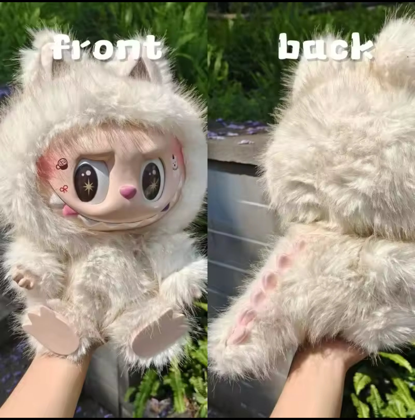 Custom High Qualtiy 1:1 New 38cm Monster zimomo /17cm  DIY Vinyl Face Dolls Model Big Leader Big Angel Series Vinyl Faced Doll Living Room Ornament Festival Gifts