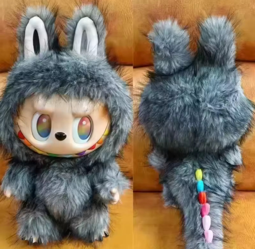 Custom High Qualtiy 1:1 New 38cm Monster zimomo /17cm  DIY Vinyl Face Dolls Model Big Leader Big Angel Series Vinyl Faced Doll Living Room Ornament Festival Gifts