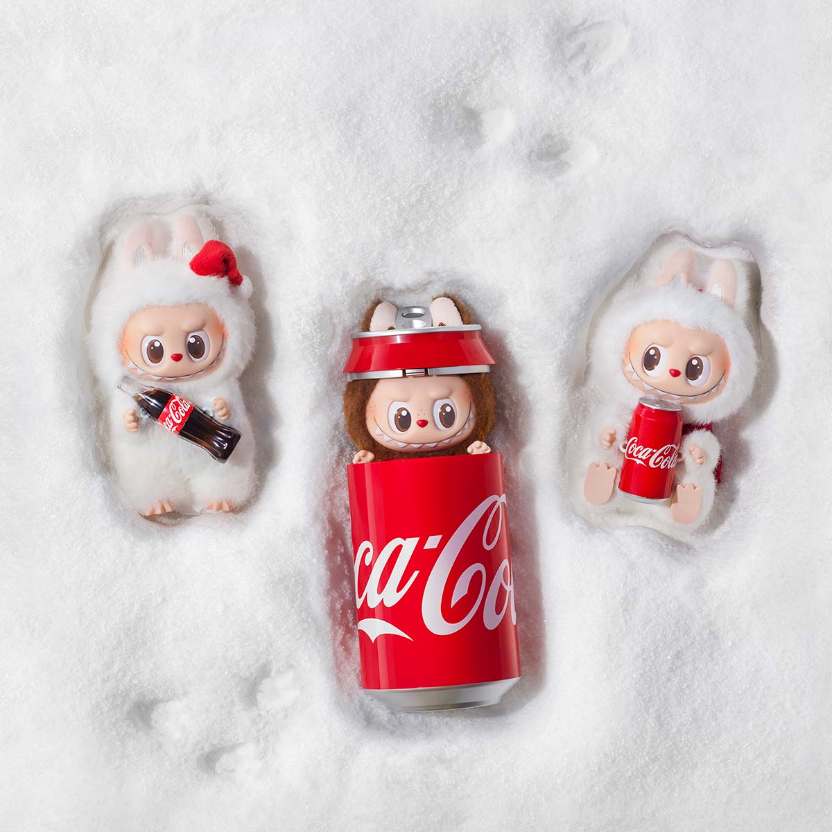 LIMITED EDITION THE MONSTERS COCA-COLA SERIES-Vinyl Face Blind Box