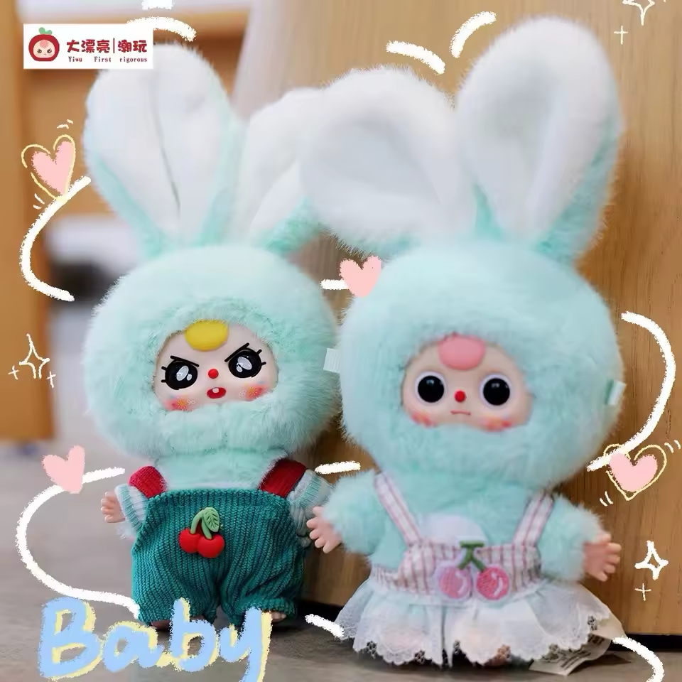 BABY THREE Miniature Bunny Series-Vinyl Plush Pendant  Blind Box