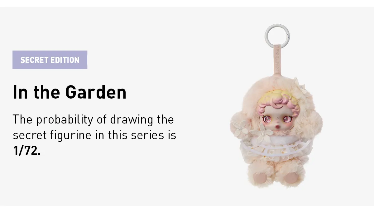 θSKULLPANDA L'impressionnisme Series Plush Doll