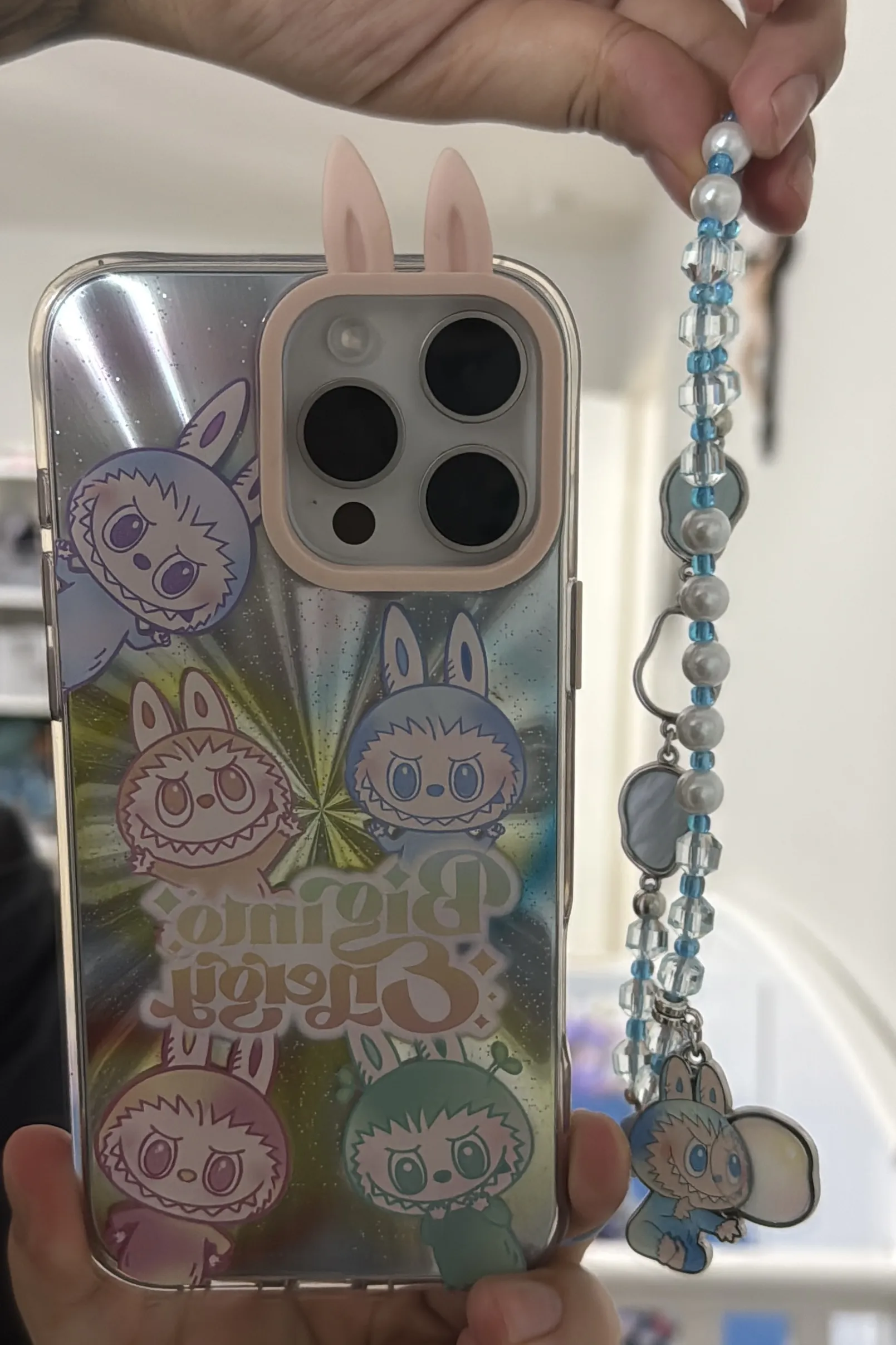 THE MONSTERS Big into Energy Series-Phone Charm Blind Box