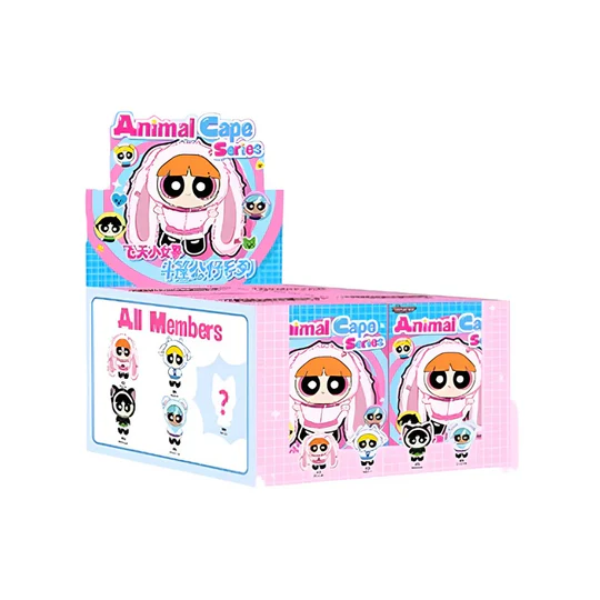 THE POWERPUFF GIRLS  Animal Cape Series-Vinyl plush Blind Box