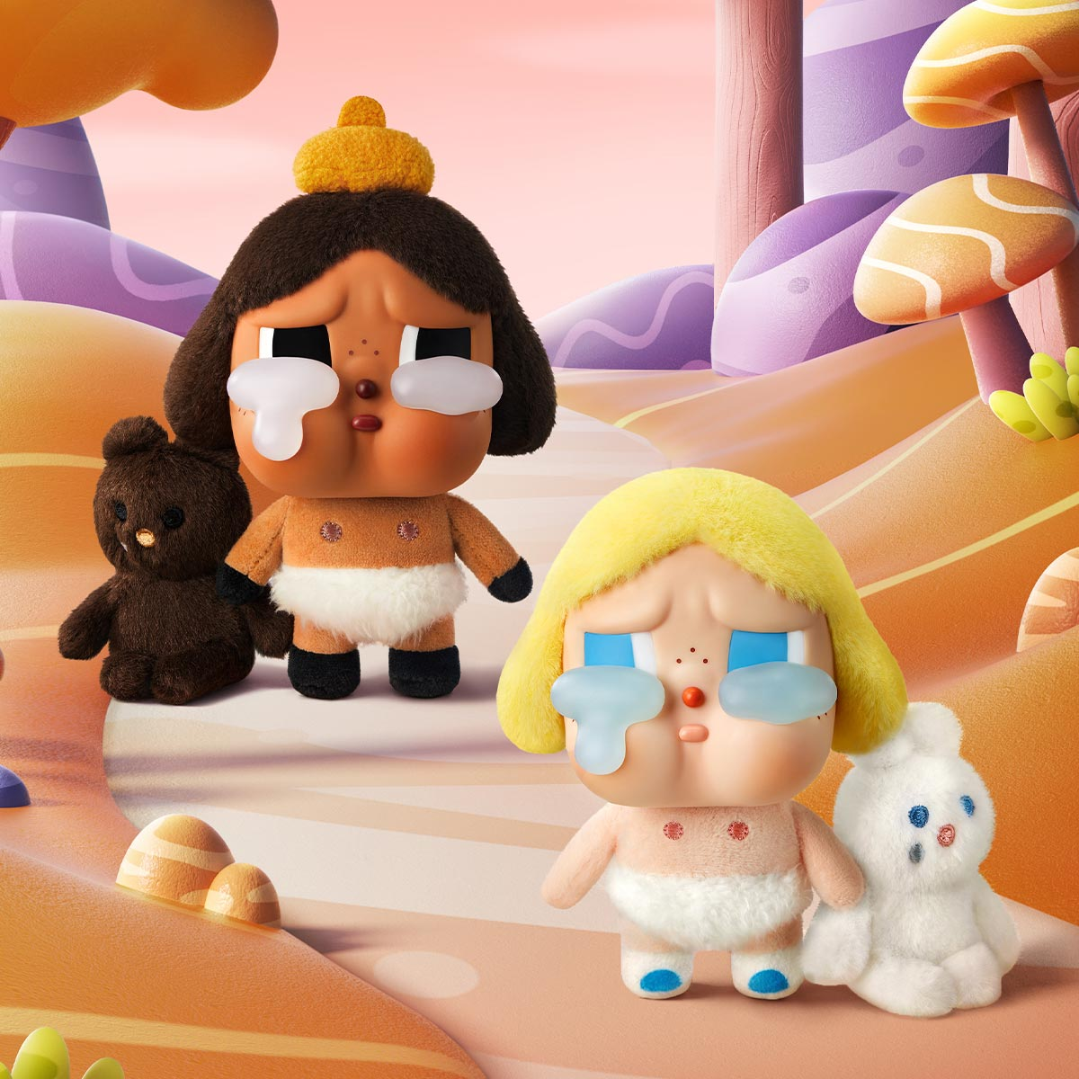 CRYBABY  Crying Again Series-Vinyl Face Plush Blind Box