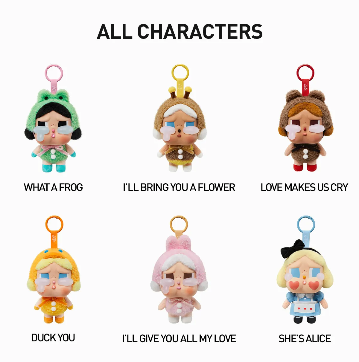 CRYBABY  Crying Again Series-Vinyl Face Plush Blind Box