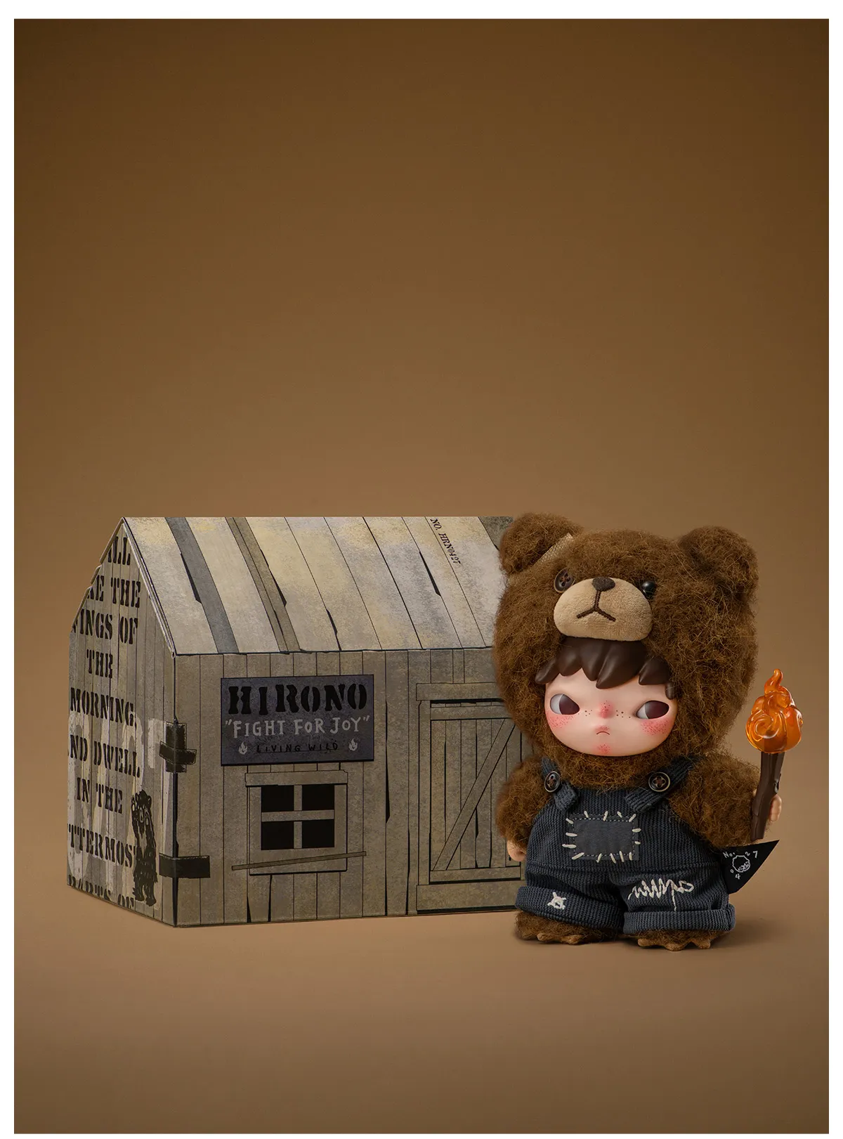 NEW Hirono Living Wild-Fight for Joy Plush Doll