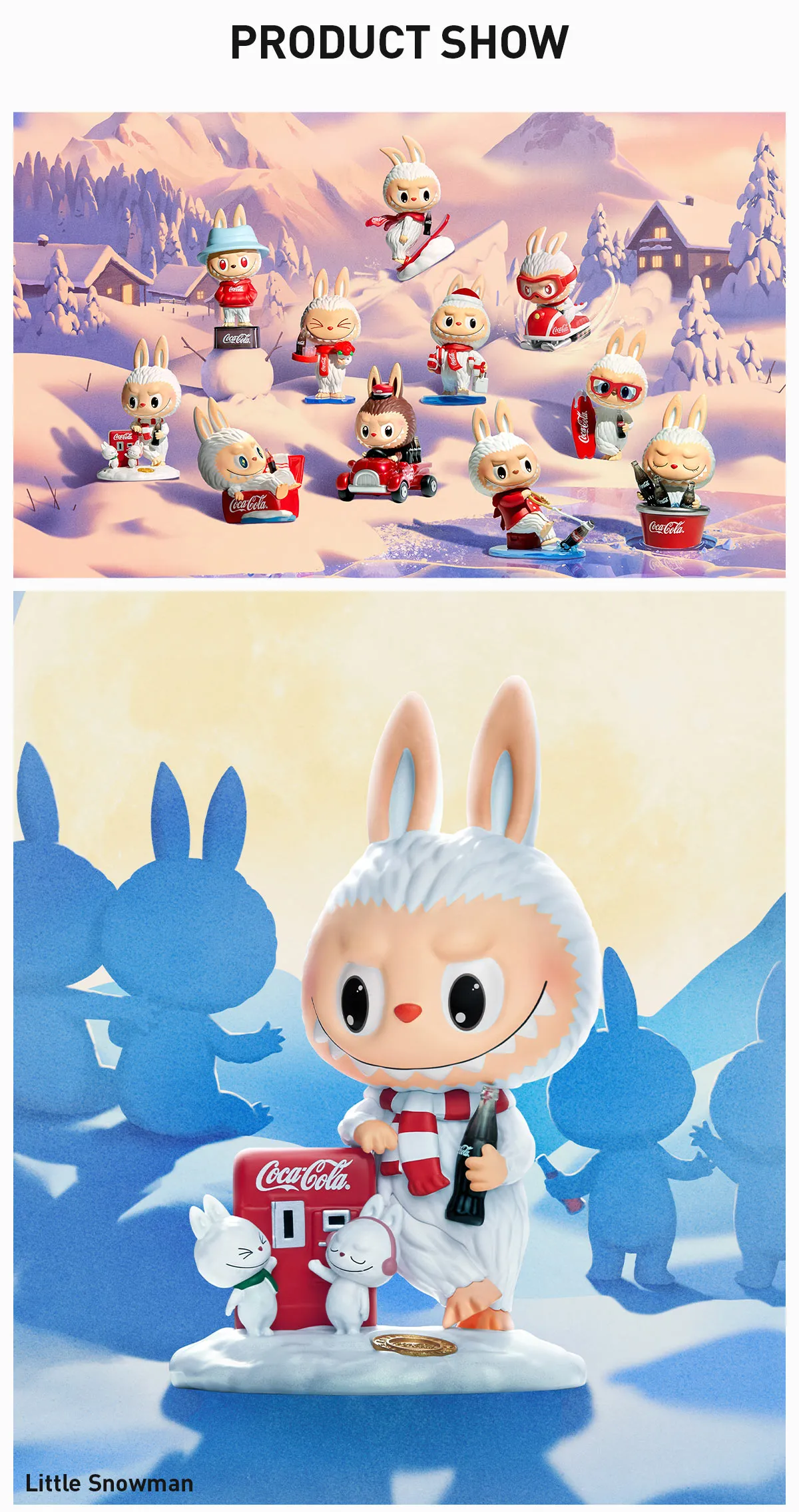Limited Edition Collectors Choice THE MONSTERS COCA-COLA Series Figures