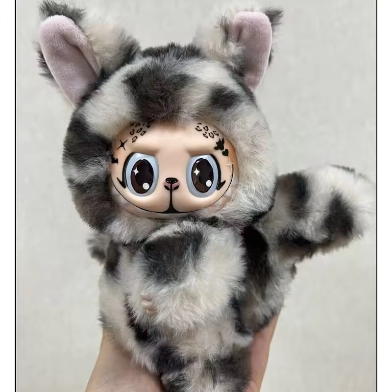 Custom High Qualtiy 1:1 New 38cm Monster zimomo /17cm  DIY Vinyl Face Dolls Model Big Leader Big Angel Series Vinyl Faced Doll Living Room Ornament Festival Gifts