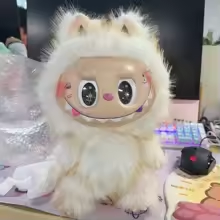 Custom High Qualtiy 1:1 New 38cm Monster zimomo /17cm  DIY Vinyl Face Dolls Model Big Leader Big Angel Series Vinyl Faced Doll Living Room Ornament Festival Gifts