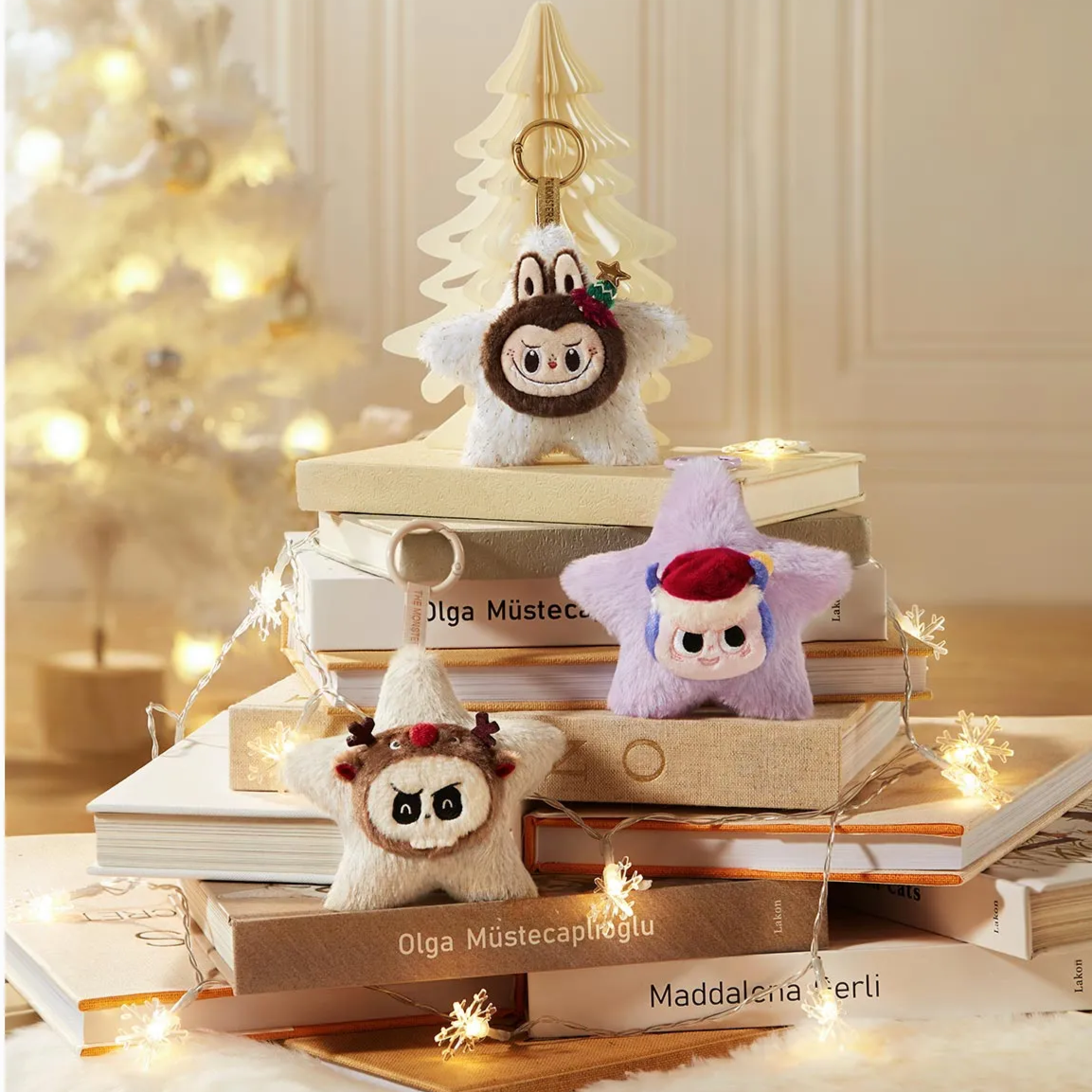 THE MONSTERS Classic Series-Sparkly Plush Pendant Blind Box