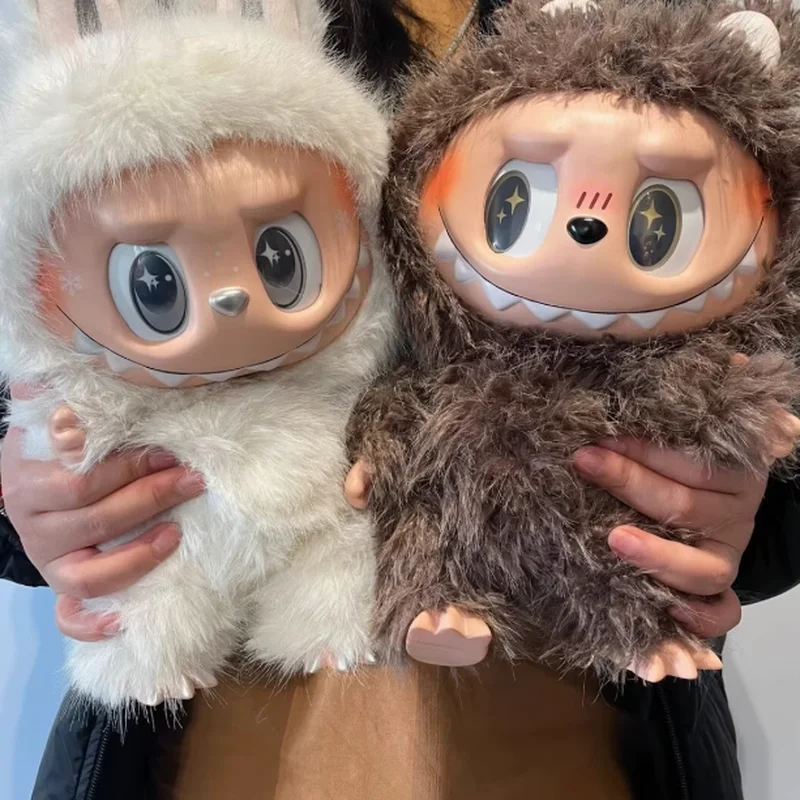 Custom High Qualtiy 1:1 New 38cm Monster zimomo /17cm  DIY Vinyl Face Dolls Model Big Leader Big Angel Series Vinyl Faced Doll Living Room Ornament Festival Gifts