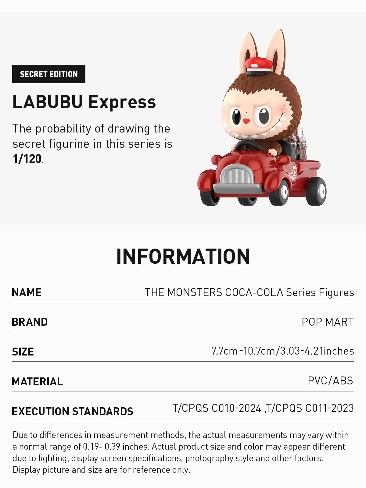 Limited Edition Collectors Choice THE MONSTERS COCA-COLA Series Figures