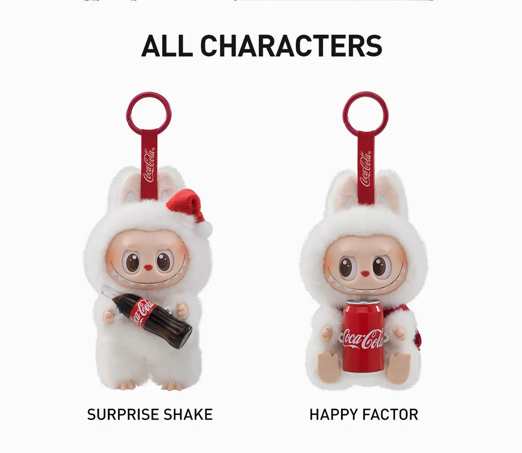LIMITED EDITION THE MONSTERS COCA-COLA SERIES-Vinyl Face Blind Box